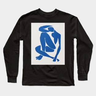 Blue nude, Henri Matisse abstract art Long Sleeve T-Shirt